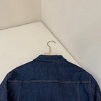 Blaue Jeans-Trucker-Jacke - Herren