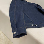 Blaue Jeans-Trucker-Jacke - Herren