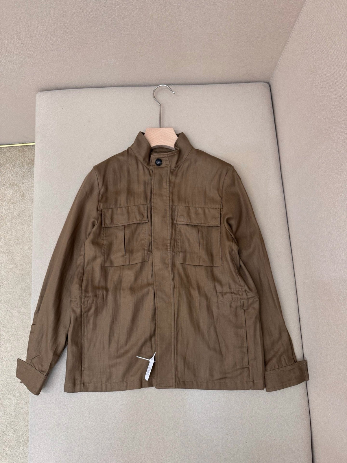 Braunes Nylon, schlicht – Herren