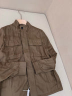Braunes Nylon, schlicht – Herren