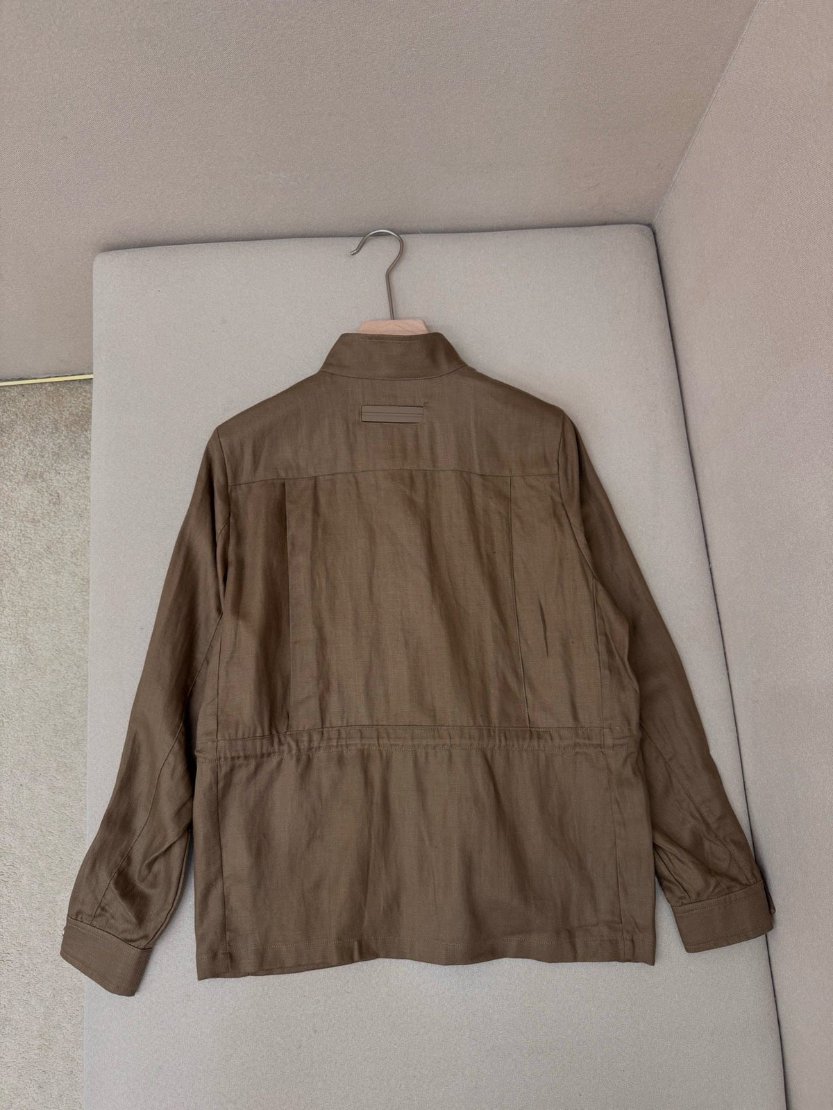 Braunes Nylon, schlicht – Herren