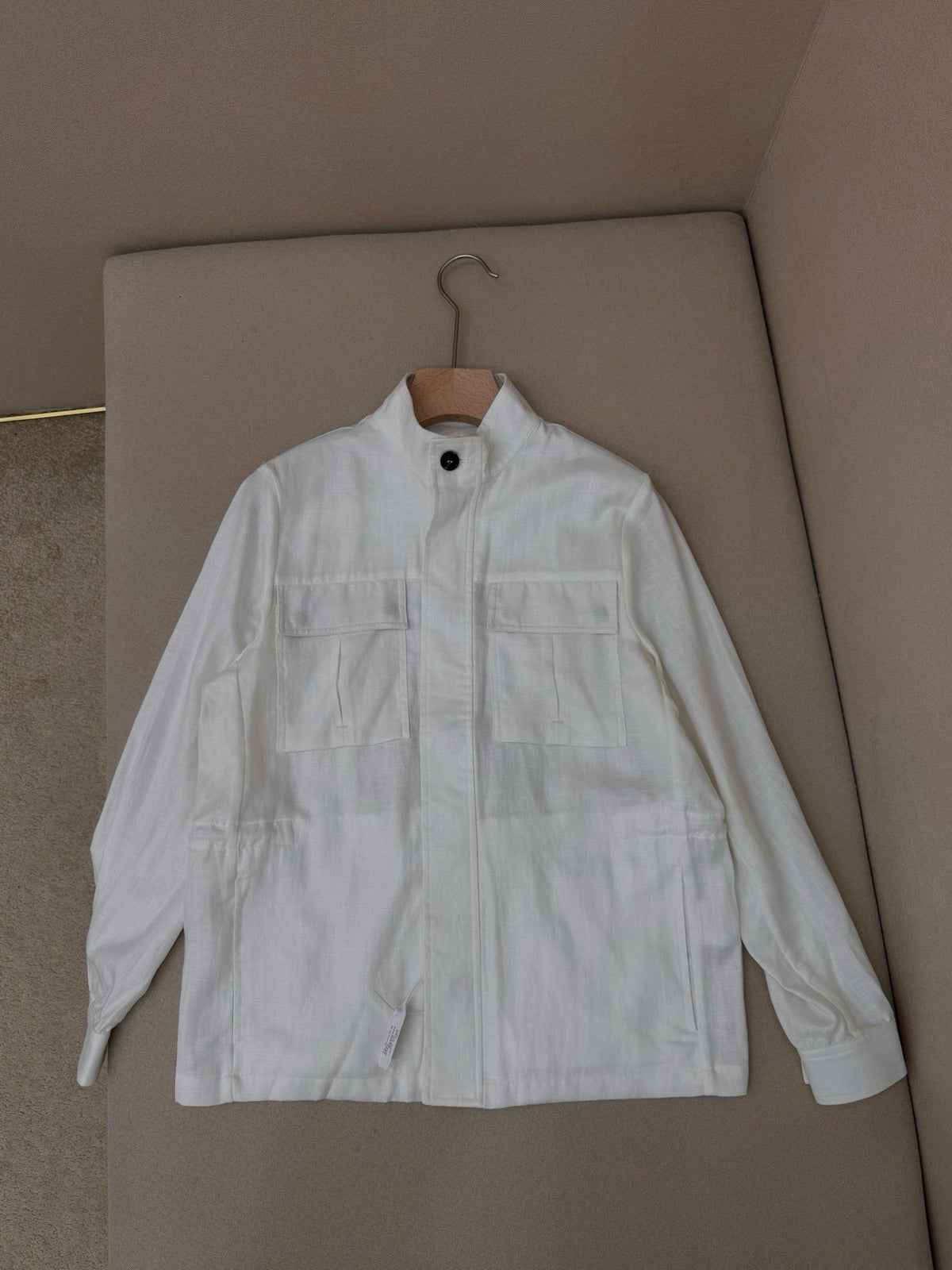 Braunes Nylon, schlicht – Herren