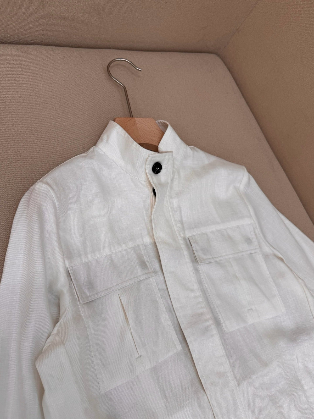 Braunes Nylon, schlicht – Herren