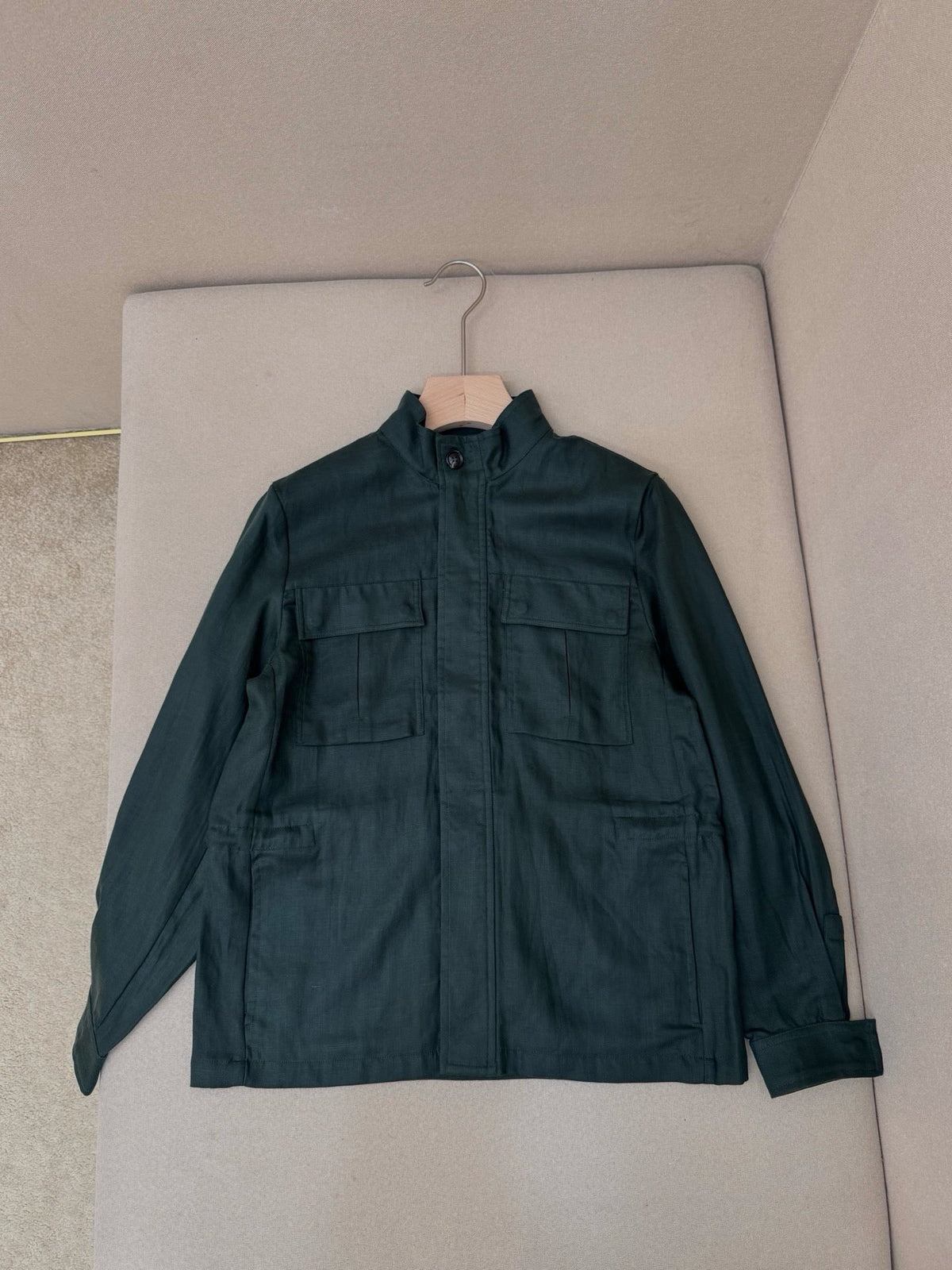 Braunes Nylon, schlicht – Herren