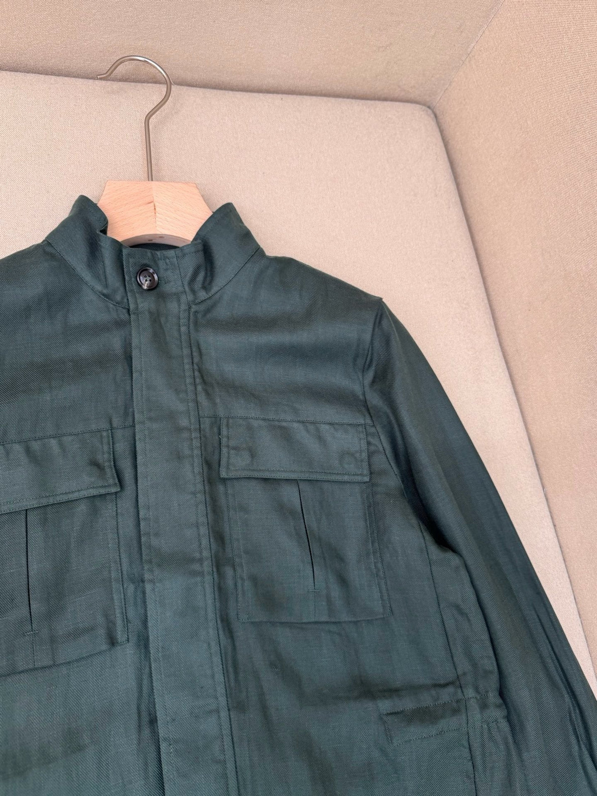 Braunes Nylon, schlicht – Herren