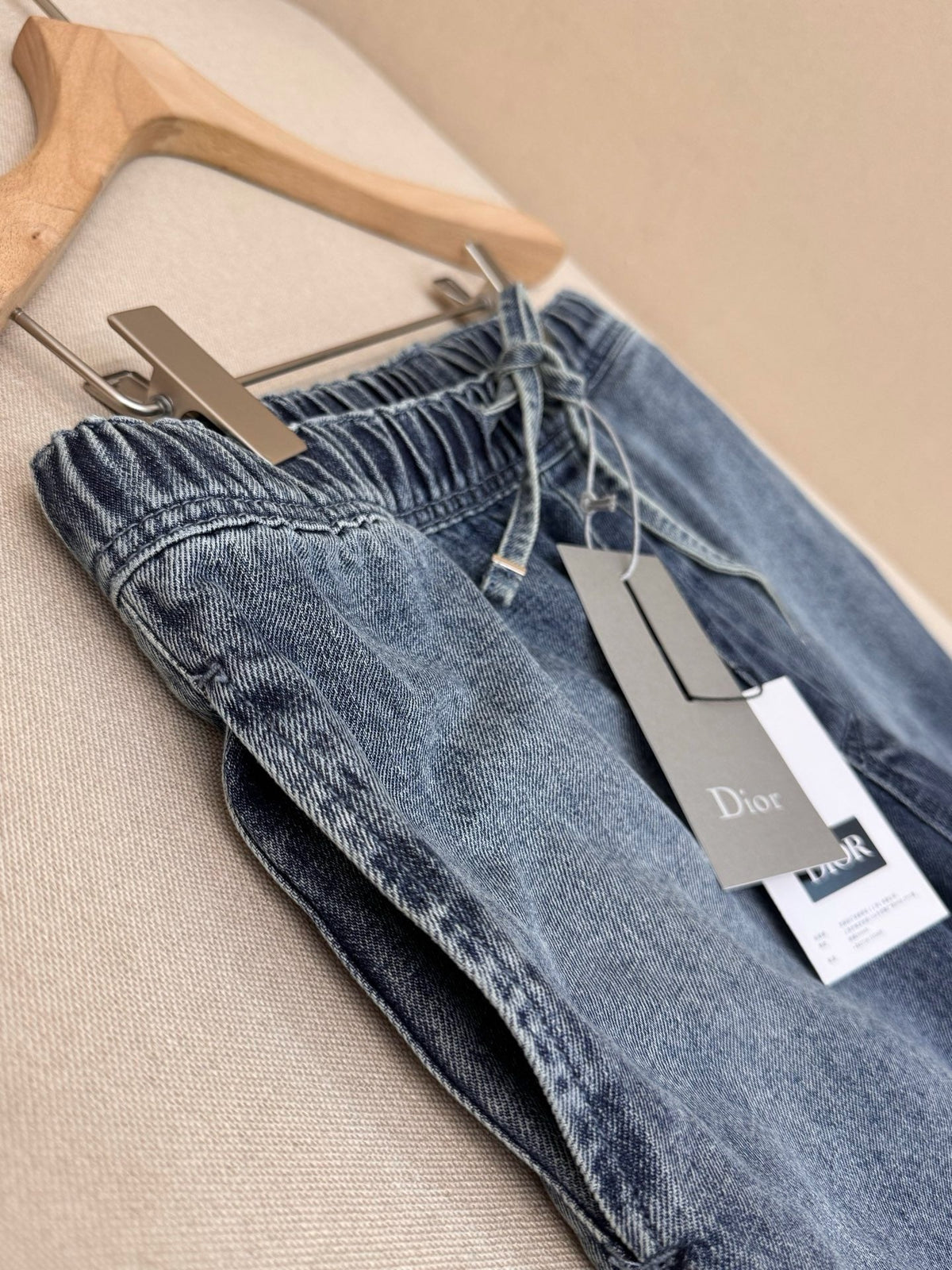 Blue Denim Washed Straight - Herren