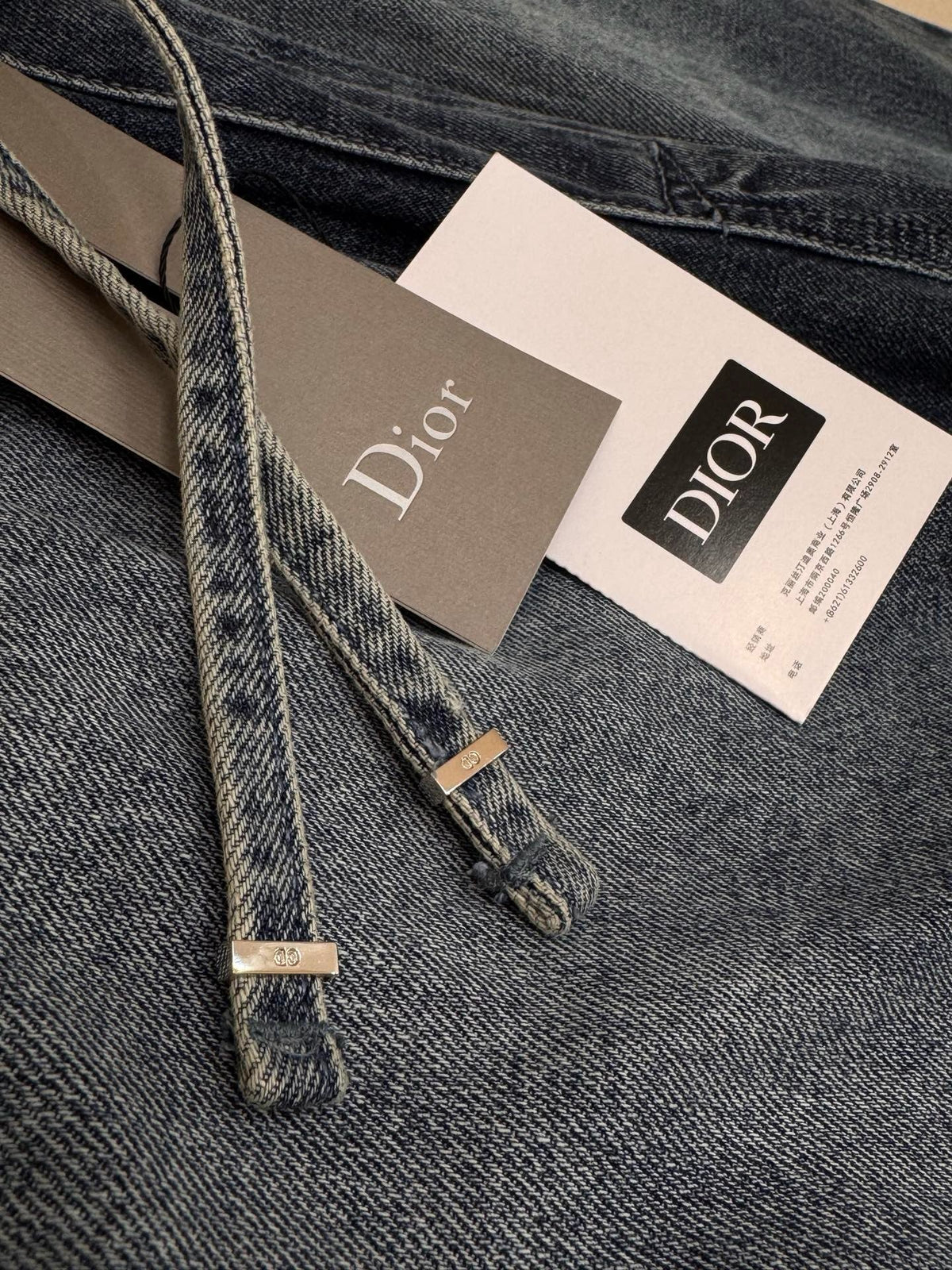 Blue Denim Washed Straight - Herren