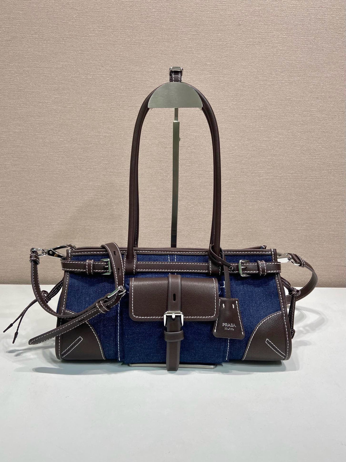 Blue Shoulder Bag