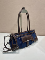 Blue Shoulder Bag
