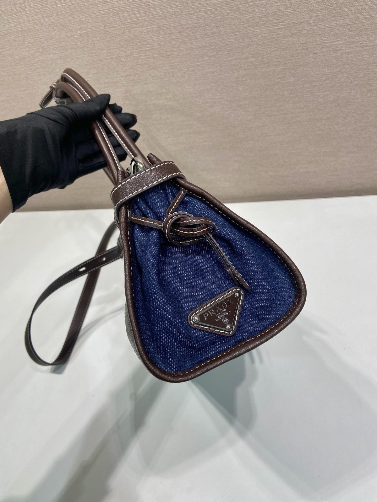 Blue Shoulder Bag
