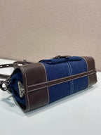 Blue Shoulder Bag