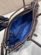 Blue Shoulder Bag