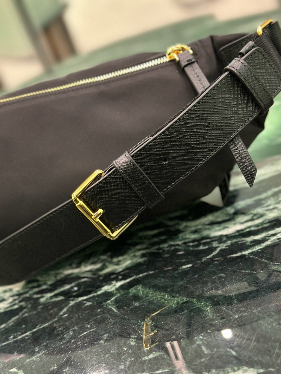 Braune Gürteltasche
