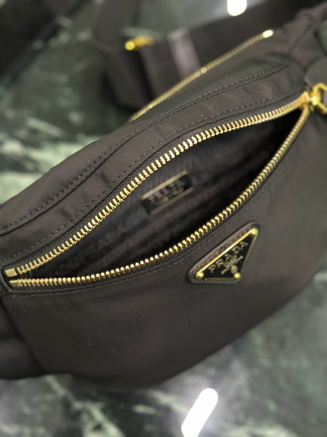 Braune Gürteltasche