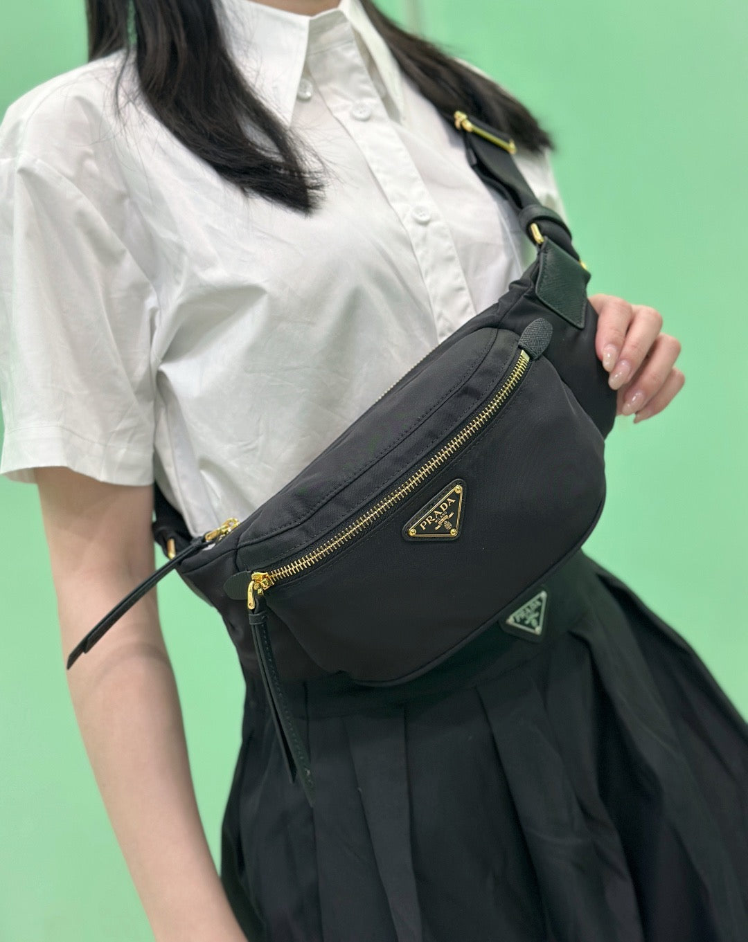 Braune Gürteltasche