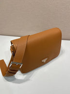 Leather Flap Crossbody Bag