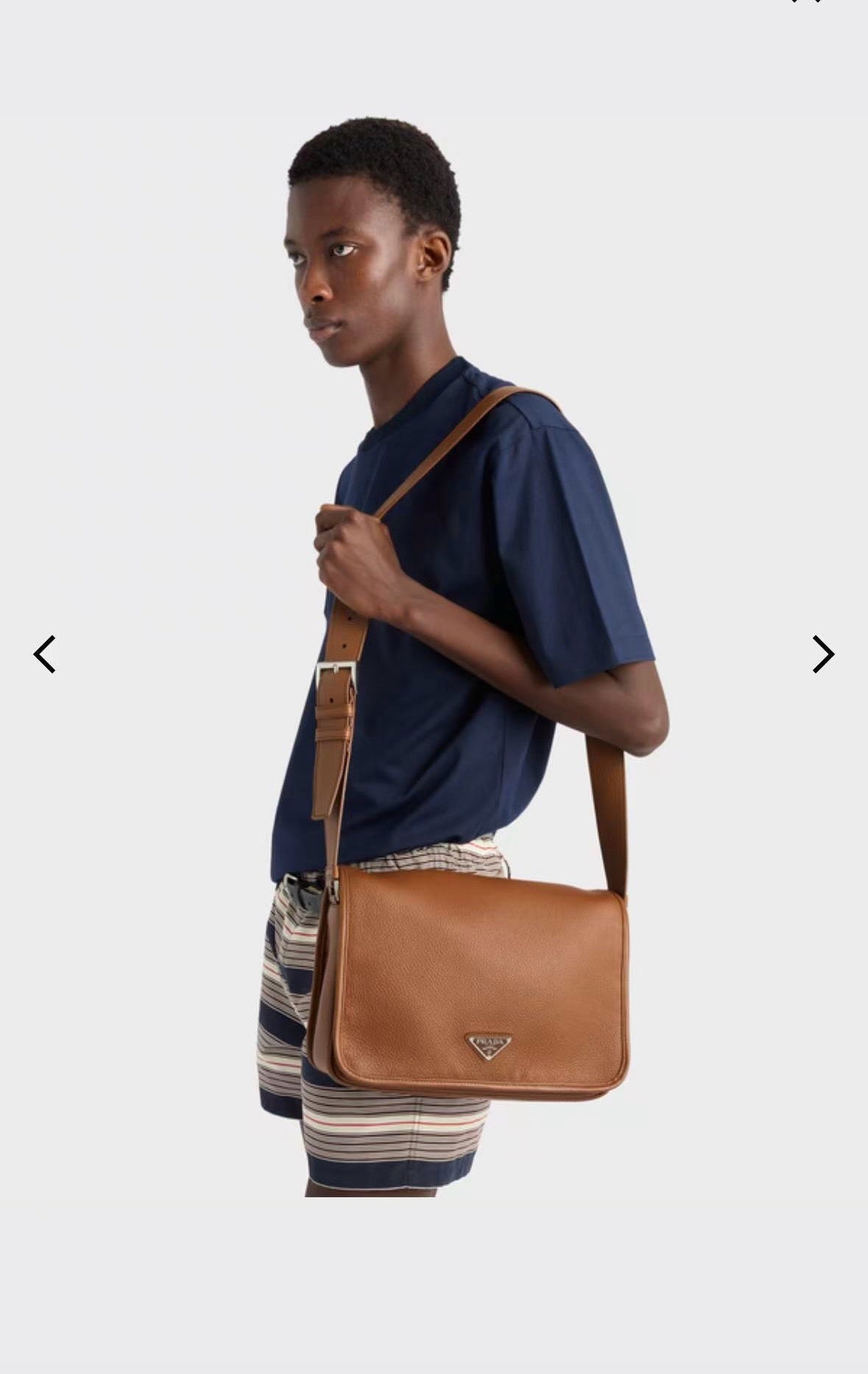 Leather Flap Crossbody Bag