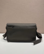 Leather Flap Crossbody Bag