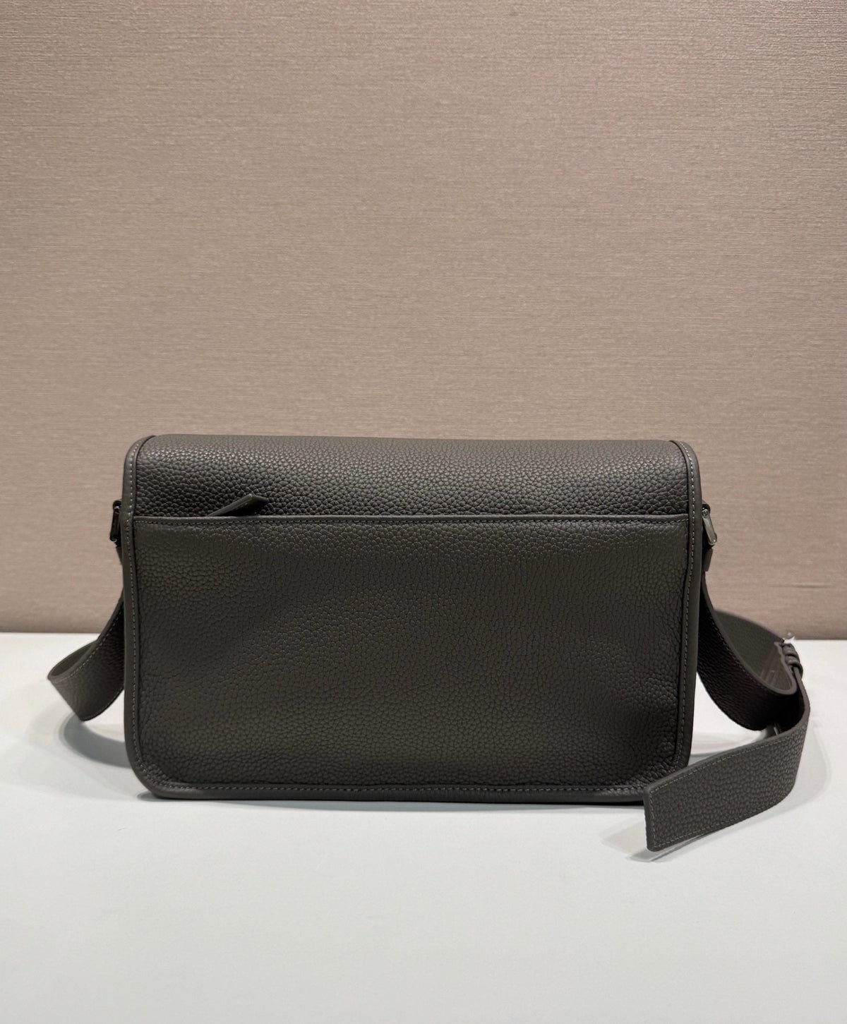 Leather Flap Crossbody Bag