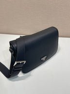 Leather Flap Crossbody Bag