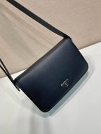 Leather Flap Crossbody Bag