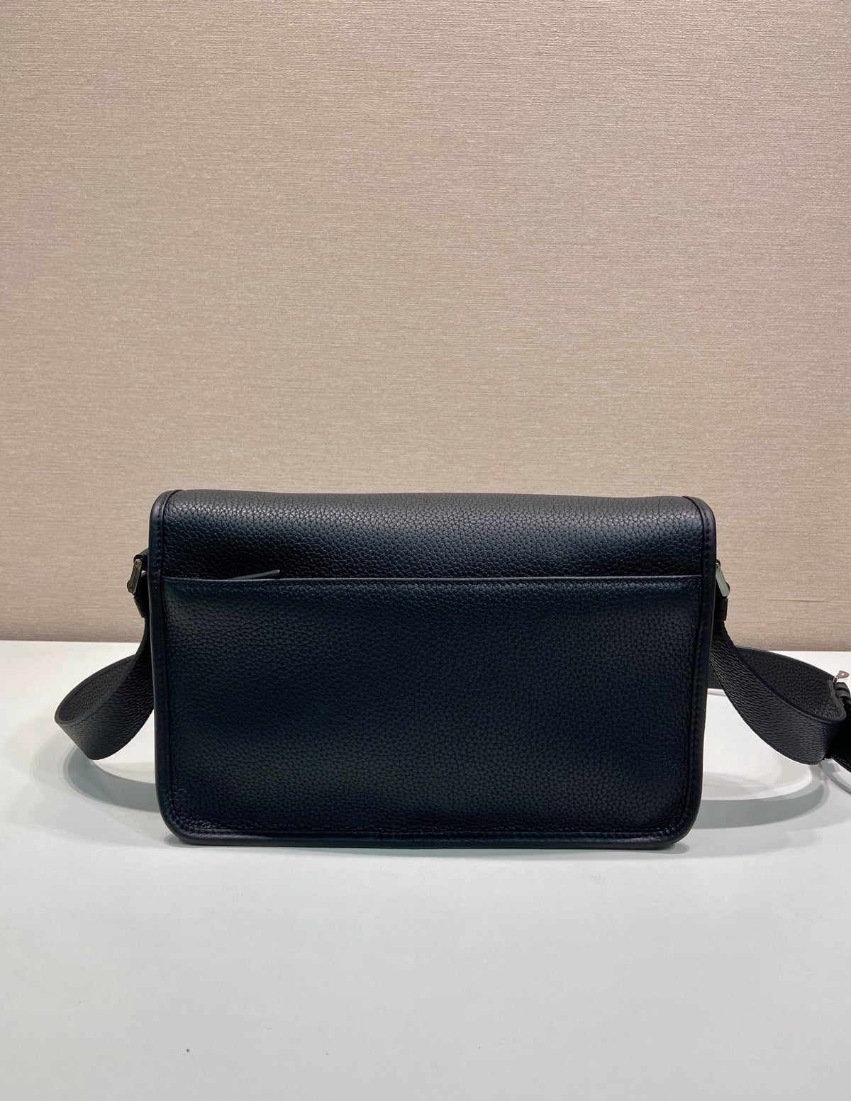 Leather Flap Crossbody Bag