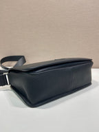 Leather Flap Crossbody Bag