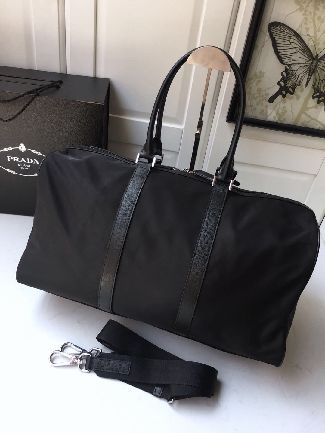 Black Duffle Bag