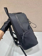Schwarzer Rucksack