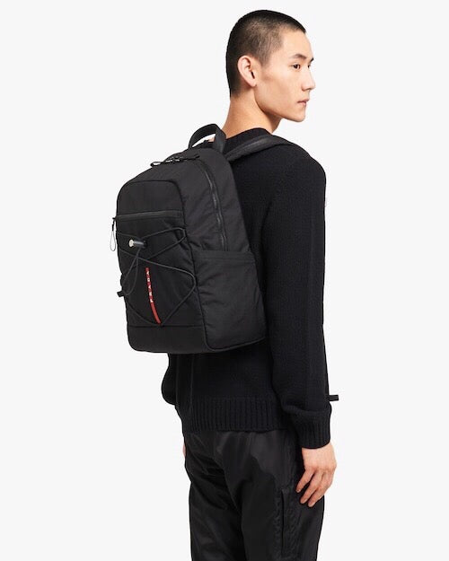 Schwarzer Rucksack
