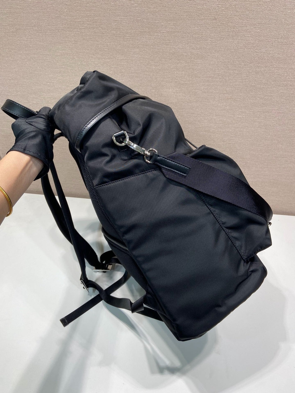 Mehrfarbiger Rucksack