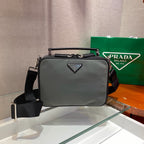 Nylon Box Crossbody Bag