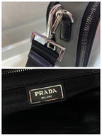 Nylon Box Crossbody Bag