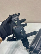 Nylon-Kameratasche mit Umhängegurt