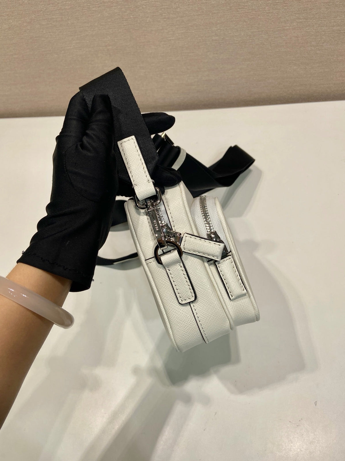 Nylon-Kameratasche mit Umhängegurt