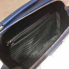 Leather Box Camera Crossbody Bag