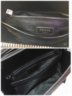 Leather Box Camera Crossbody Bag