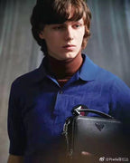Leather Box Camera Crossbody Bag