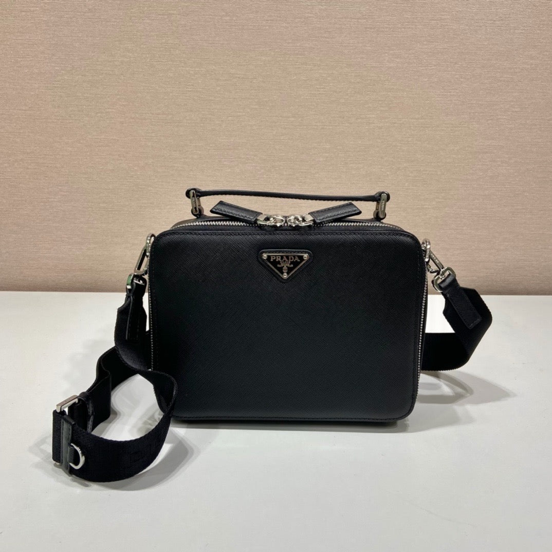 Saffiano Mini Crossbody Bag
