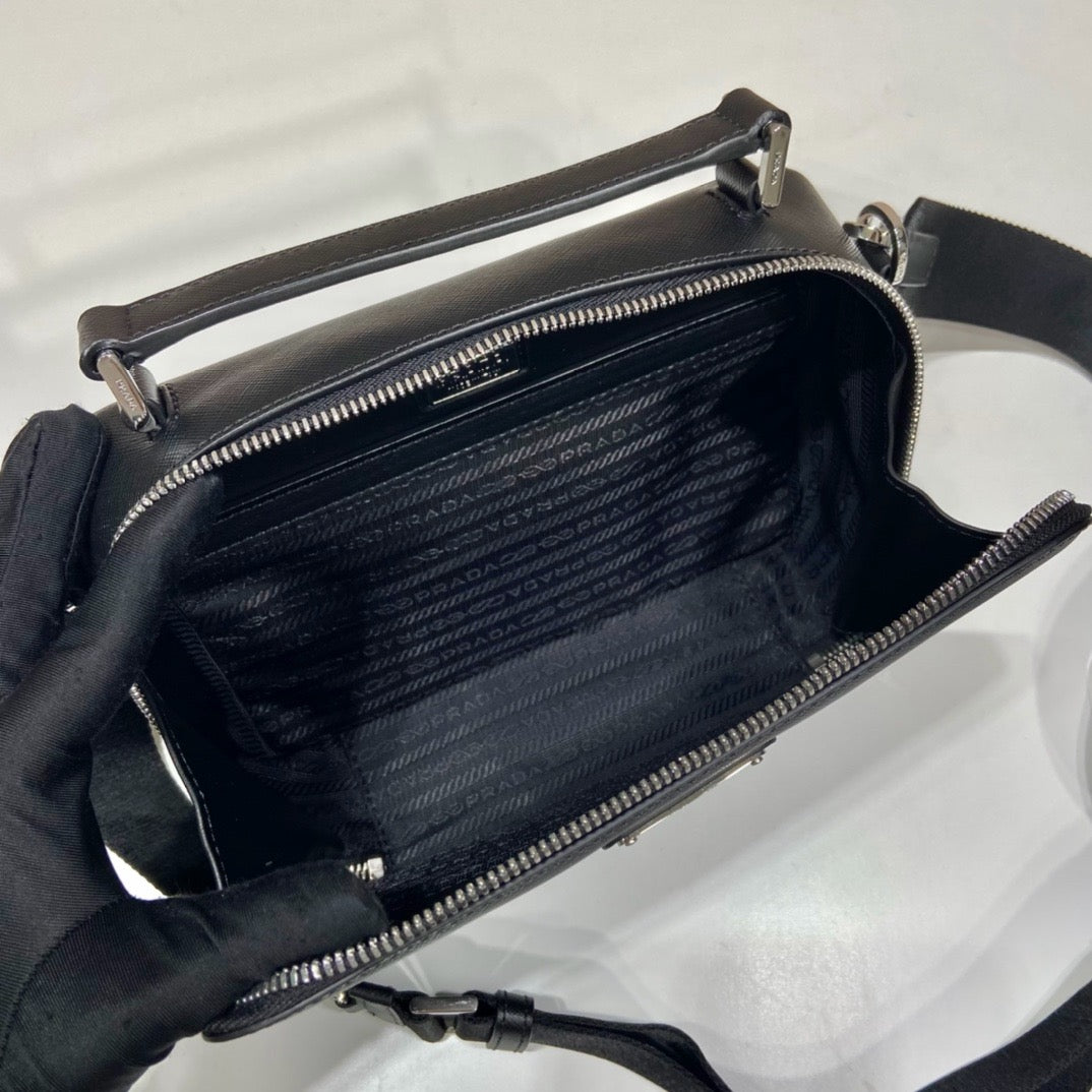 Saffiano Mini Crossbody Bag