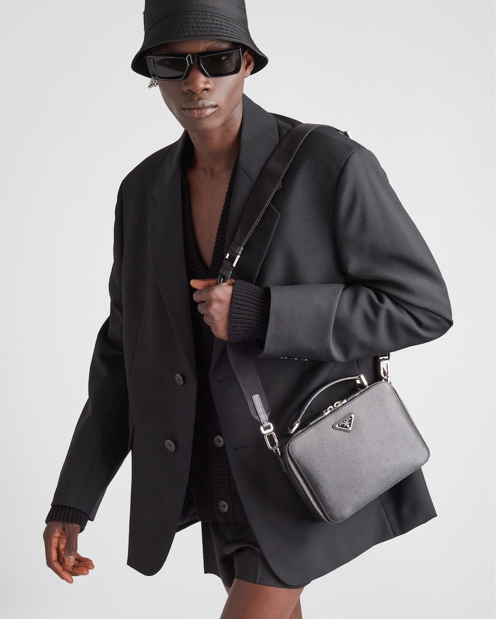Saffiano Mini Crossbody Bag