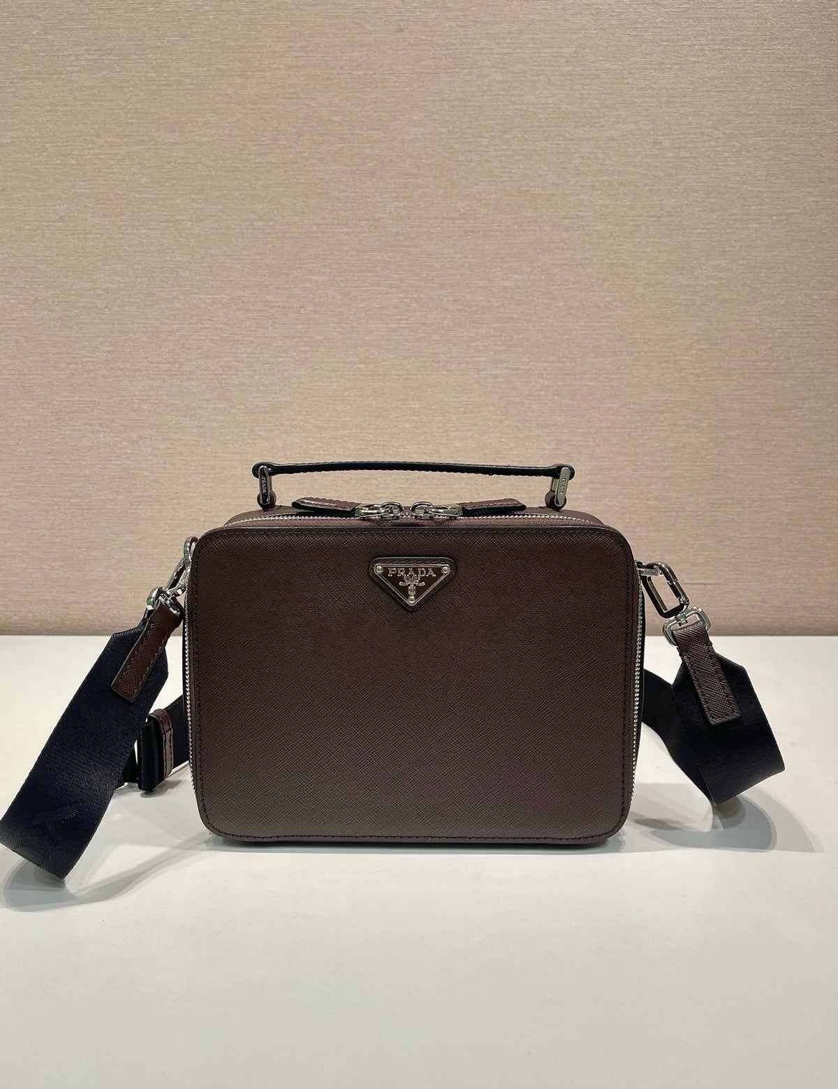 Saffiano Mini Crossbody Bag