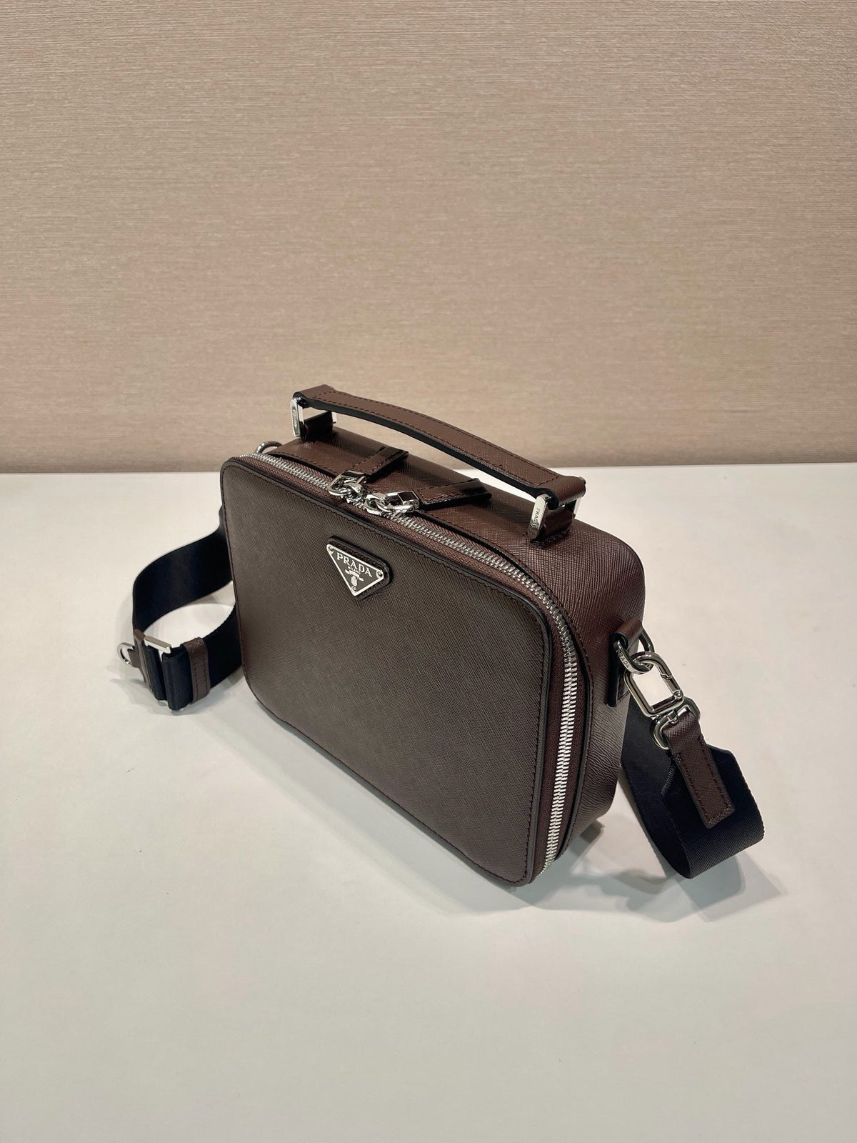 Saffiano Mini Crossbody Bag