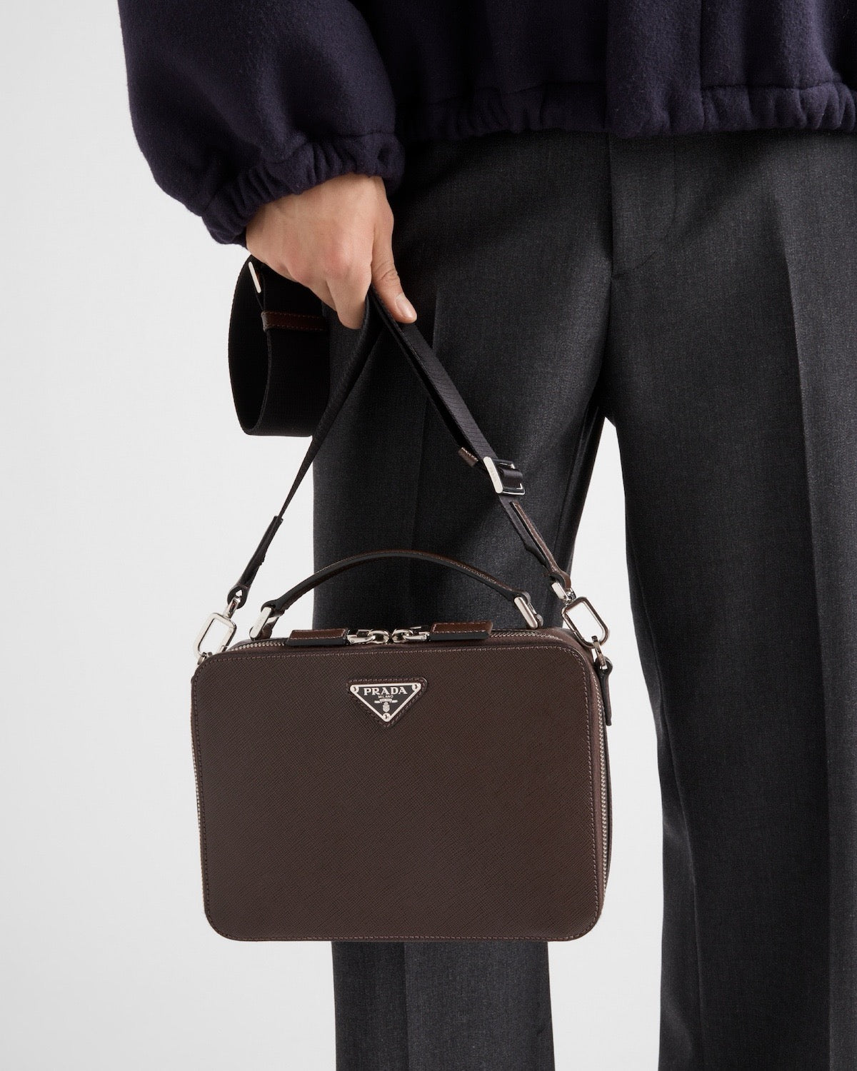 Saffiano Mini Crossbody Bag