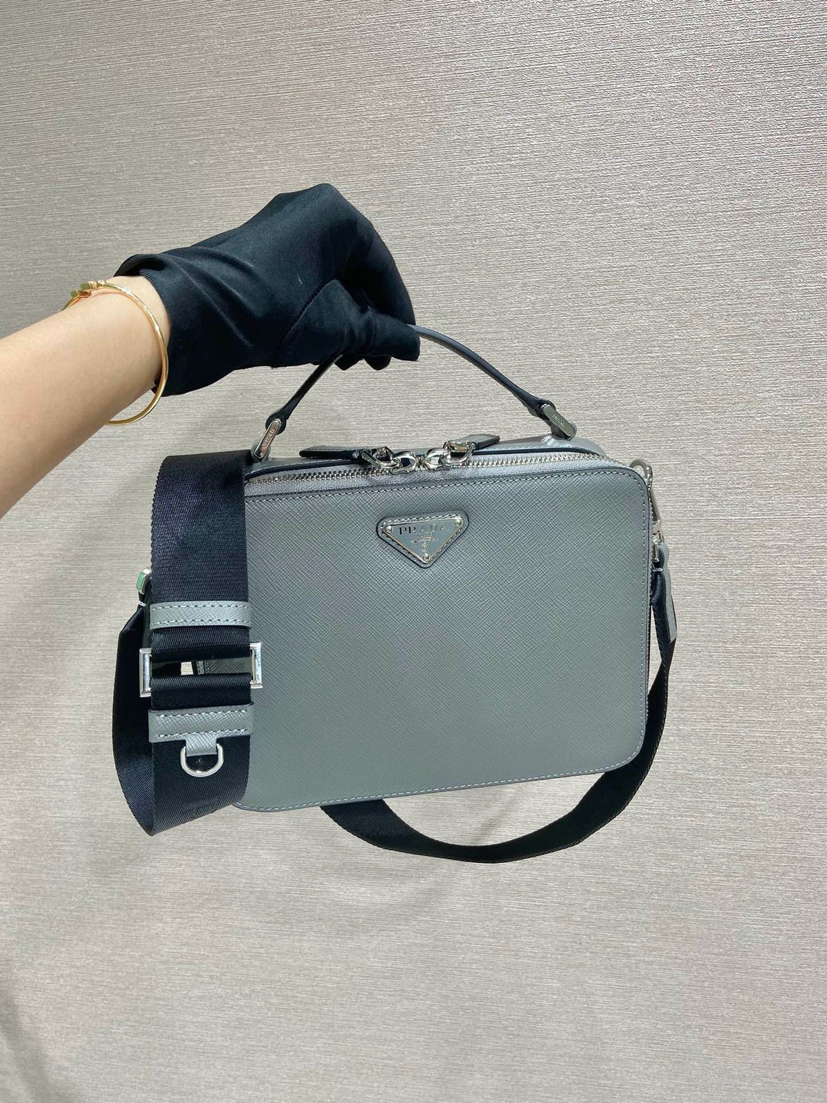 Saffiano Mini Crossbody Bag