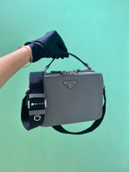 Saffiano Mini Crossbody Bag