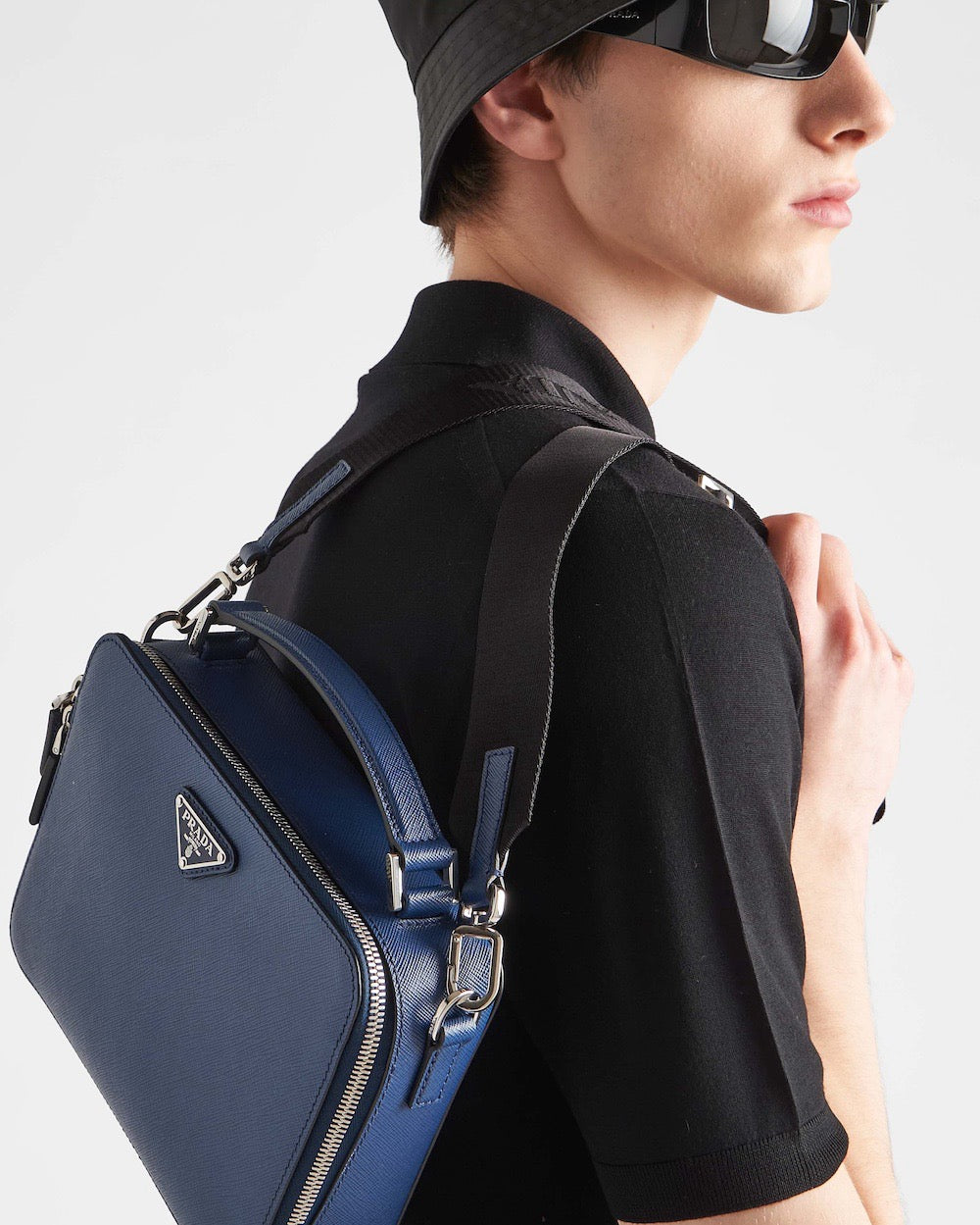 Saffiano Mini Crossbody Bag