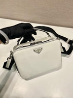 Saffiano Mini Crossbody Bag