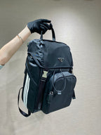 Schwarzer Rucksack