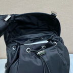 Schwarzer Rucksack